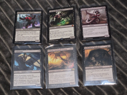 MTG Demon x6 Lord of the Forsaken/Nefarox Overlord of Grixis/Hollowborn Bar - Image 1