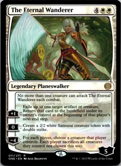The Eternal Wanderer 11 Rare Phyrexia: All Will Be One MTG NM - Image 1