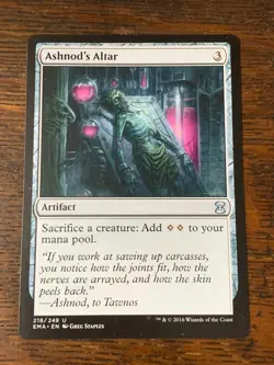 MtG - Ashnod's Altar - Eternal Masters - 218/249 - Artifact - Uncommon - Image 1