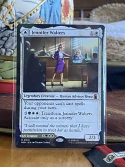 Jennifer Walters 18 Mythic Marvel Super Heroes Magic: The Gathering NM MSH - Image 1