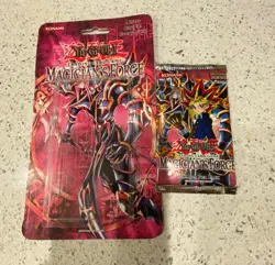 YUGIOH - 1x Magicians Force 1st edition Booster Pack NEW - Image 1