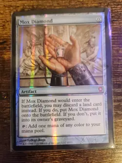 MTG Mox Diamond From the Vault: Relics Foil - Image 1