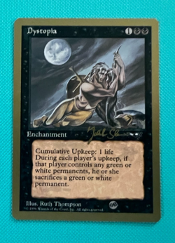 Dystopia - World Championship Deck - MTG - Magic the Gathering - 1997 - Image 1