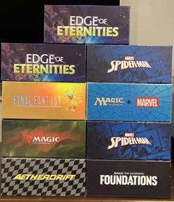 MTG 4,500+ Card Lot Spider-Man TMNT Final Fantasy Avatar NM/M Boxes Included - Image 1