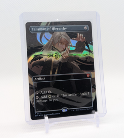 MTG - Talisman of Hierarchy - Borderless Promo #431 - Commander: SOS NM - Image 1