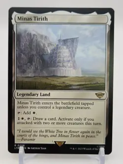 Minas Tirith 0256 The Lord of the Rings LTR MTG NM - Image 1