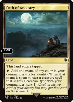 Path of Ancestry (Surge Foil) 411 Commander: FINAL FANTASY NM EN - Image 1