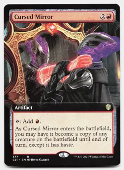 Cursed Mirror (Extended Art) Commander 2021 Regular - Image 1