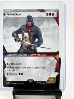 Arno Dorian (Showcase) - MTG - Near Mint (Universes Beyond: Assassin's Creed) - Image 1