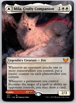 Mila, Crafty Companion (Borderless) 277 Strixhaven: School of Mages MTG NM - Image 1