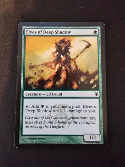 Elves of Deep Shadow 47/99 - Izzet vs Golgari - Magic: The Gathering - (MP) - Image 1