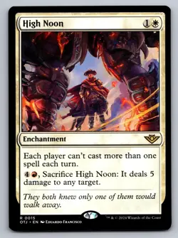 High Noon 15 Rare Outlaws of Thunder Junction MTG Near Mint - Image 1