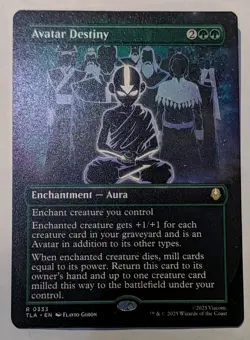 Avatar Destiny (Borderless) Avatar: The Last Airbender - MTG RARE - Image 1