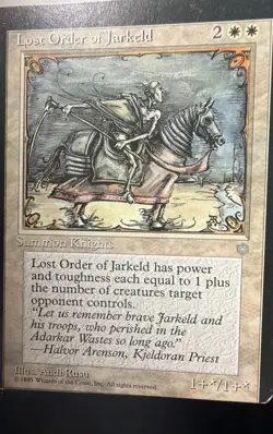 Lost Order of Jarkeld Ice Age Regular Mtg Mis Cut - Image 1