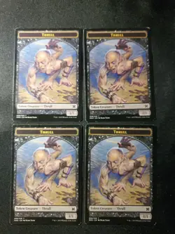 4x Thrull TOKEN Modern Masters 2015 Mixed Condition Magic Gathering MTG Tcg - Image 1