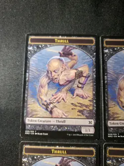 4x Thrull TOKEN Modern Masters 2015 Mixed Condition Magic Gathering MTG Tcg - Image 3