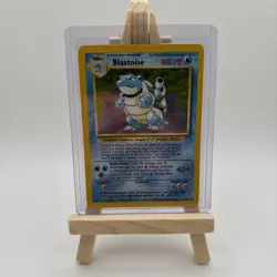 Pokemon TCG Base Set Blastoise Holo Rare Card 2/102 - Image 1