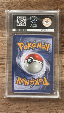 Pokemon TCG Blastoise Holo Card Base Set ACE AGC 7 Near Mint 2/102 - Image 2