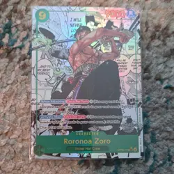 Roronoa Zoro (Alternate Art) Manga - Wing of the Captain (OP06-118) - Image 1