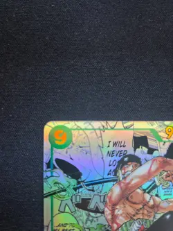 Roronoa Zoro (Alternate Art) Manga - Wing of the Captain (OP06-118) - Image 5