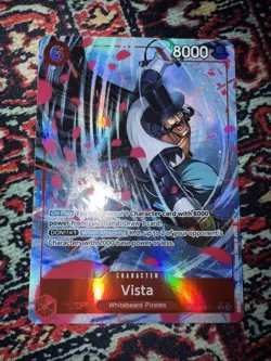 Vista TR OP16-011 One Piece TCG The Time of Battle Foil NM Mint Treasure Rare - Image 1
