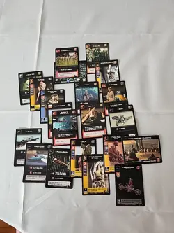Young Jedi Collectible Card Game CCG 21 Pcs. Star Wars - Image 1