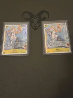 One Piece Card Game EB03-053 SR NAMI lot of 2 - Image 1