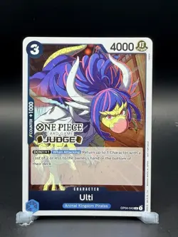 Ulti (Judge Stamped) OP04-043 One Piece Promotion Cards Foil - Image 1