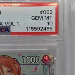 PSA 10 Boa Hancock & O-Nami One Piece Illustration Box Vol. 1 Promos Sequential - Image 5