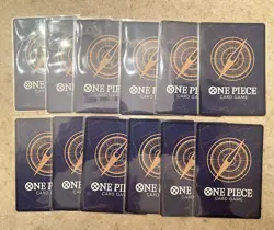 11x Monkey.D.Luffy P-041 Purple One Piece Day 23 Promo Card NM - Image 2