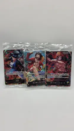 ONE PIECE SABO ACE RUFFY LUFFY ST13 7-11 SEVEN ELEVEN PROMOS JAPANISCH NEU & OVP - Image 1