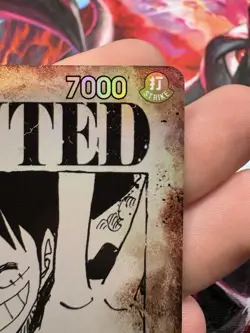 Monkey.D.Luffy SP (Wanted Poster) OP13-118 Carrying On His Will One Piece TCG🔥 - Image 2