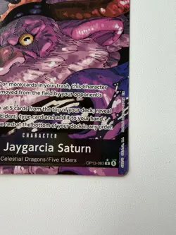 One Piece CCG St. Jaygarcia Saturn OP13-083 Alternate Art English Near Mint - Image 5