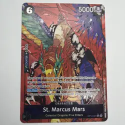 One Piece St. Marcus Mars - Alt Art OP13-091 Carrying On His Will - English Card - Image 1