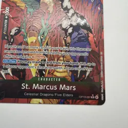 One Piece St. Marcus Mars - Alt Art OP13-091 Carrying On His Will - English Card - Image 5