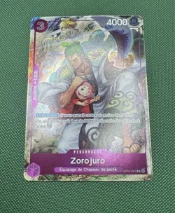 LP One Piece Zoro-Juurou OP05-067 rare French Promo 1st Anniversary - Image 2