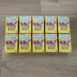 Lot Of 10 One Piece Adventure On Kami's Island Double Pack Set 10 Card Game TCG - Image 1