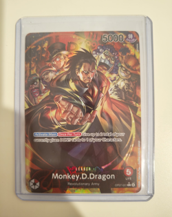 Monkey D. Dragon (Alternate Art) OP07-001 - 500 Years In The Future - Image 1