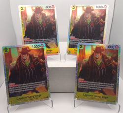 Capone "Gang" Bege Playset - OP11-101 x4 - A Fist of Divine Speed - One Piece - Image 1