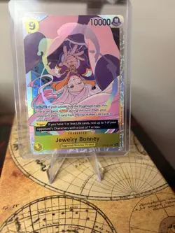 One Piece CCG Jewelry Bonney OP13-108 Carrying on His Will SR Foil Eng 10000 - Image 1