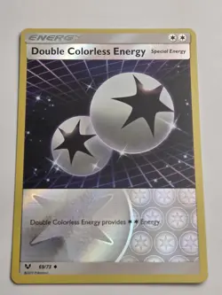 Double Colorless Energy 69/73 Shining Legends Reverse Holo Pokemon Card - Image 1