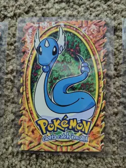 Topps Pokemon Evolution 1999 3-Card Lot Dratini Dragonair Dragonite #147-149 - Image 3