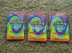 Topps Pokemon Evolution 1999 3-Card Lot Dratini Dragonair Dragonite #147-149 - Image 5