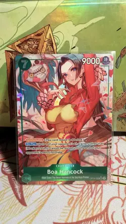 One Piece TCG Boa Hancock OP16-032 SR Special Alt Art English - Image 1