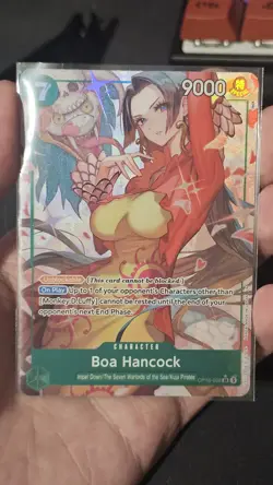 One Piece TCG Boa Hancock OP16-032 Super Rare (SR) Alt Art English - Image 3