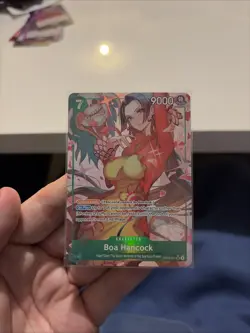 One Piece TCG Boa Hancock OP16-032 SR Special Alt Art English - Image 1
