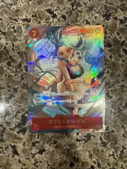OnePiece card Nefeltari ViviOP04-118 SEC Paralle Kingdom of Intrigue Japan - Image 1