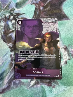 Shanks (Winner Pack 2026 Vol. 2) P-104 One Piece Promotion Cards Foil - Image 1