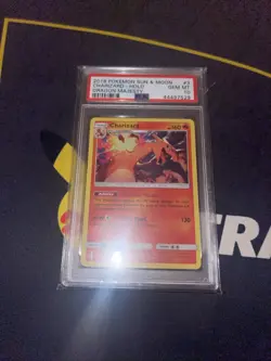 Charizard Holo #3/70 - 2018 Pokemon Sun & Moon Dragon Majesty - Gem MINT PSA 10 - Image 1