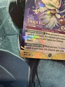 Disney Lorcana-Tinker Bell, Snowflake Collector (Foil Store Championship) - Image 5